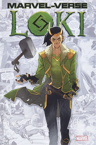 英文原版 marvel-verse: loki 洛基 漫威超级英雄 漫威青少年全彩漫画