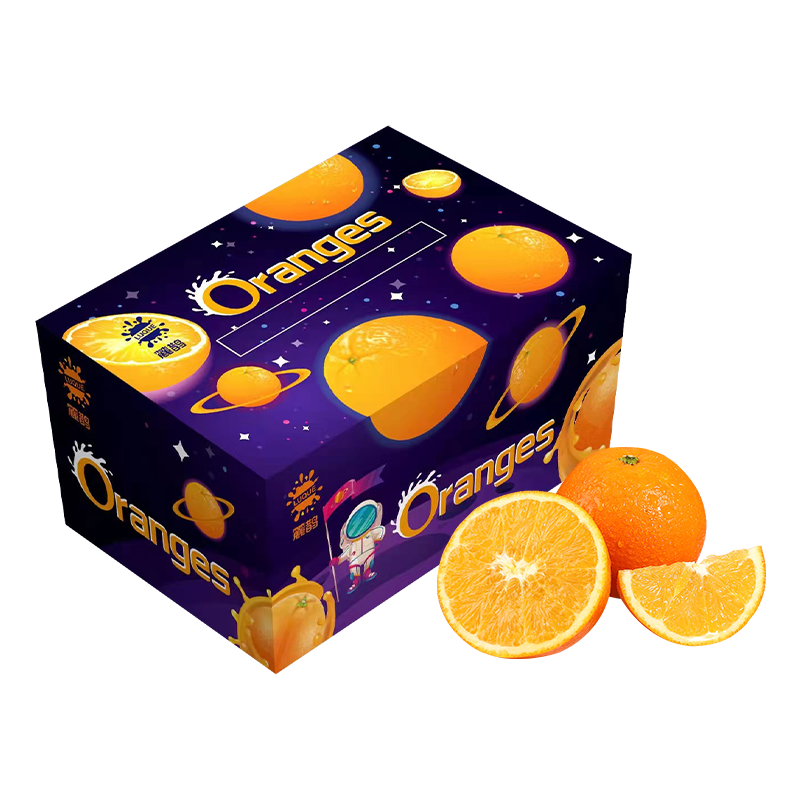 精选奉节脐橙 新鲜橙子甜橙当季应季水果 大果(75-85mm)3kg装 49元