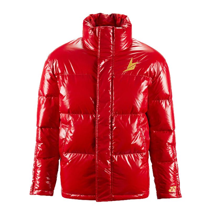 yonex尤尼克斯羽毛球服林丹保暖羽绒服男外套90007ldcr宇宙红l码