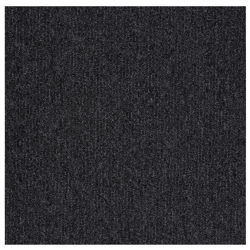 拼接地毯 办公室 酒店会议室满铺地垫方块地毯 012黑色50*50cm 2片