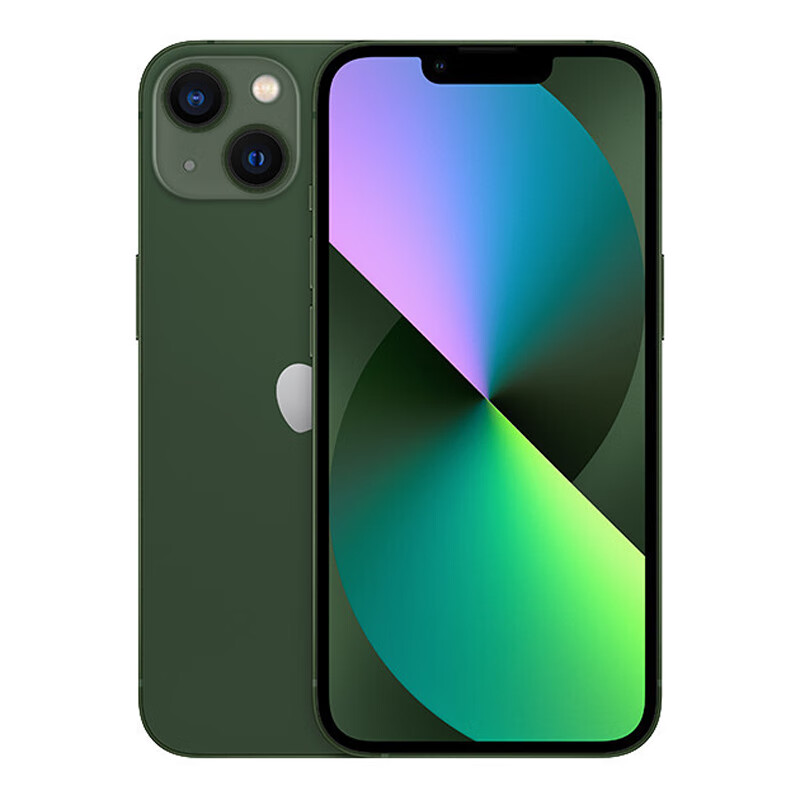 Apple iPhone 13 (A2634) 256GB 绿色 支持移动联通电信5G 双卡双待手机