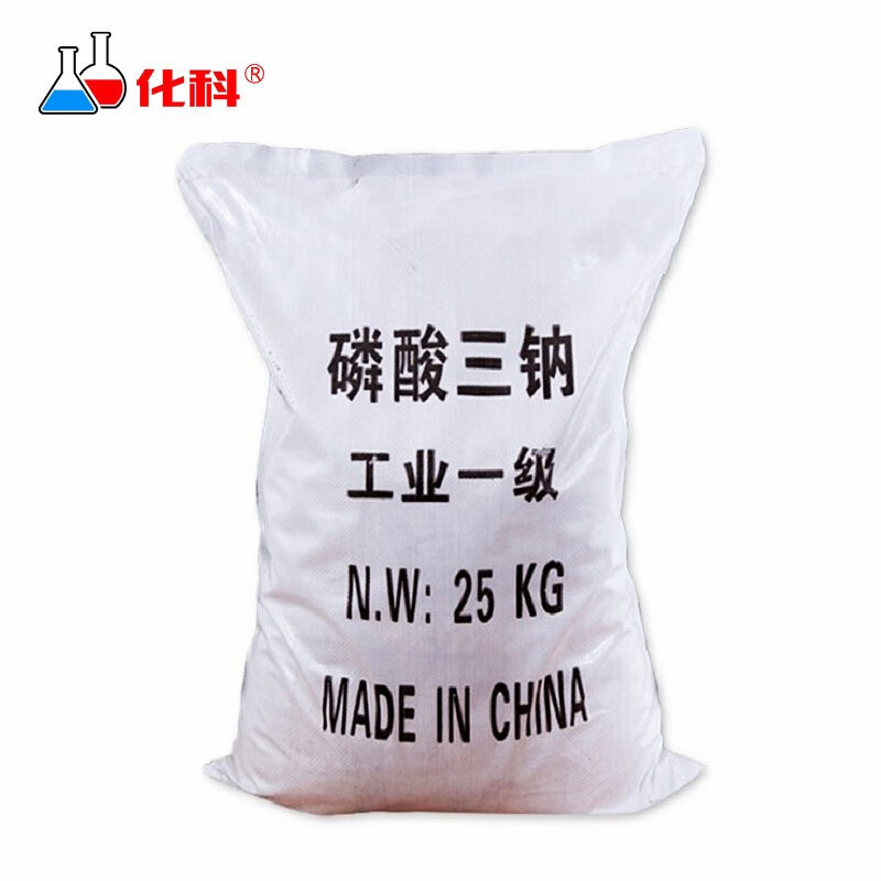 化科 chem化工实验室 磷酸三钠50斤 98%工业级磷酸三钠 25kg 磷酸三钠