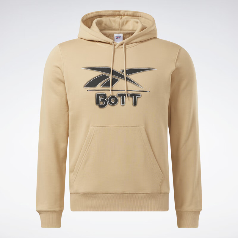reebok[bott联名]男女联名logo时尚休闲运动百搭连帽运动衫 hs3330 l