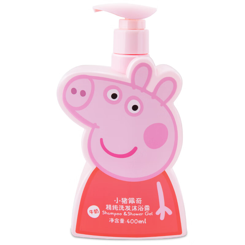小猪佩奇儿童精纯洗发沐浴露二合一婴幼儿宝宝沐浴液洗发水生日礼物
