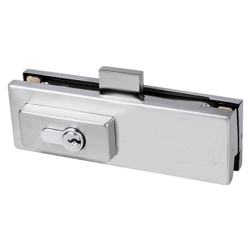 短云 无框门玻璃门地锁商铺大门办公室地弹簧门锁夹门夹钢化门地插销