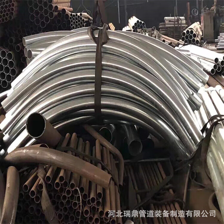 哩也波哩也电缆穿线镀锌弯管碳钢90度大月弯头大半径过轨弯管大口径