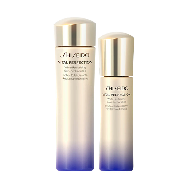 资生堂（SHISEIDO PROFESSIONAL）悦薇珀翡紧颜亮肤中样水乳套装 水75ml+乳50ml(滋润版)