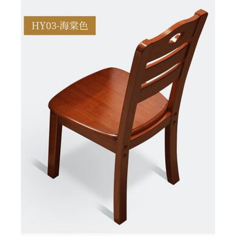 秋佳饭店椅子实木餐椅靠背椅子家用白色简约现代中式原木子酒店饭店