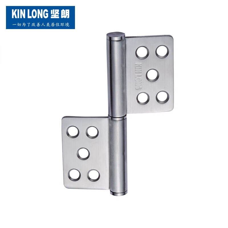 坚朗KINLONG 304不锈钢大门合页旗形铰链房门防火合叶五金配件5寸1片W625082