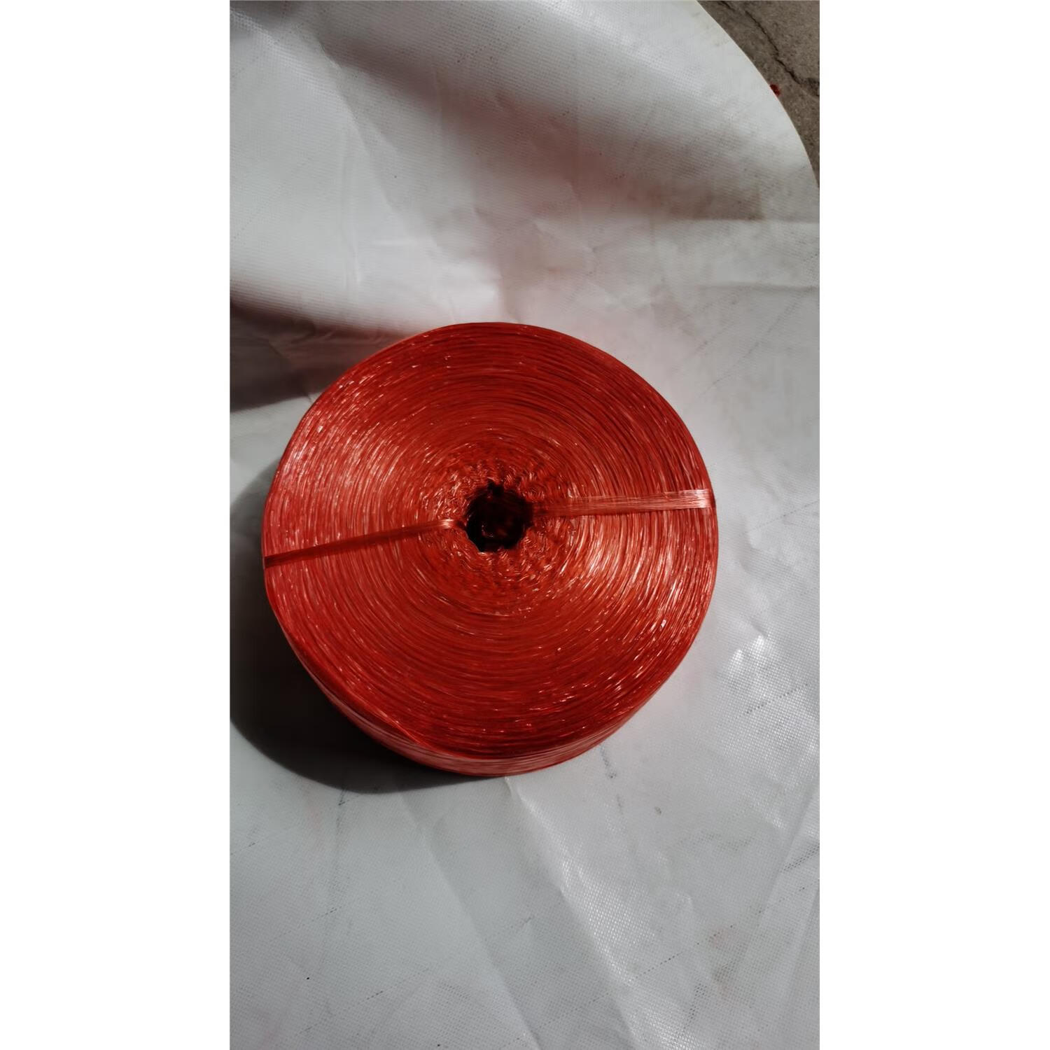 厂家直销捆扎绳塑料绳尼龙绳捆绑绳扎口绳打包绳 新料红色2公分宽3斤
