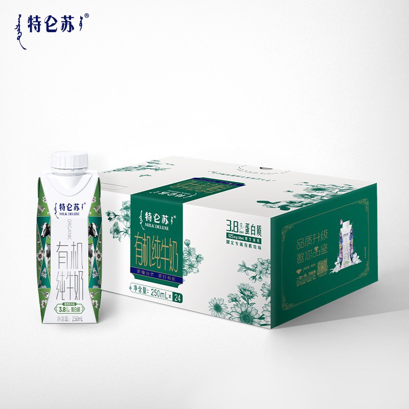 蒙牛 特仑苏有机纯牛奶3.