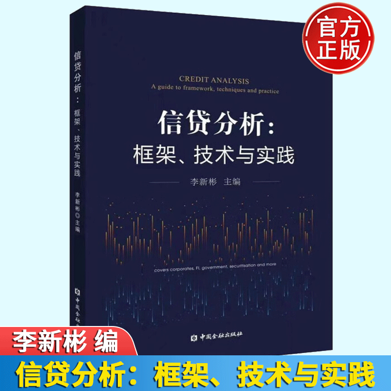 信贷分析框架技术与实践 李新彬 中国金融出版