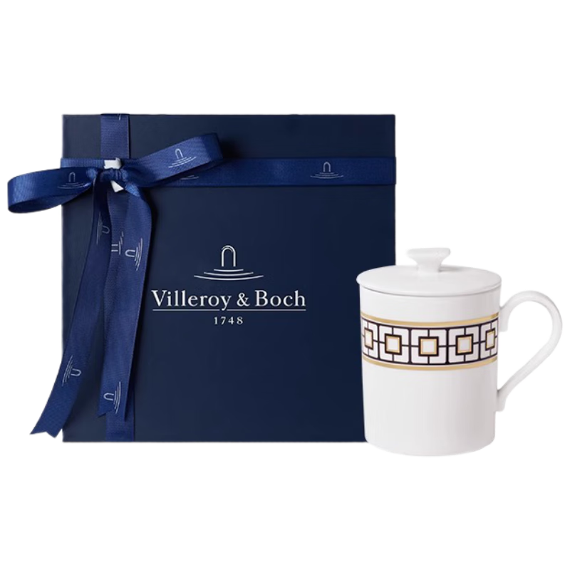 德国唯宝（Villeroy&Boch）都市尚品进口骨瓷马克杯陶瓷杯水杯礼盒简约时尚茶杯单杯情侣杯子