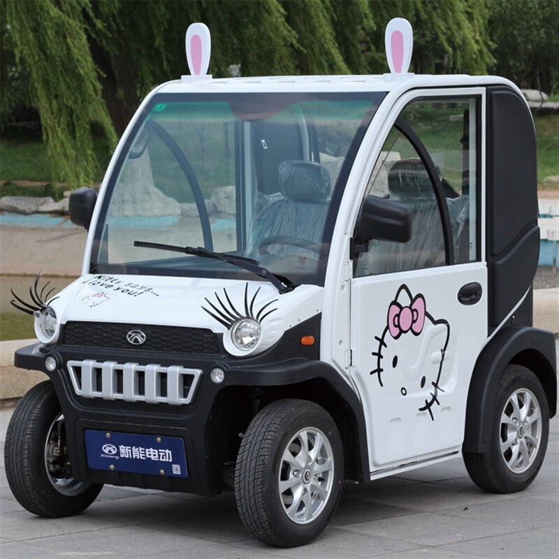 岭溪大阳款四轮电动车代步车电动汽车四轮车四座女性家用迷你型 预付