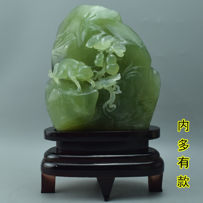 多層球(7層) 岫玉製 中国工芸品 置物 NO.832 【公式通販】