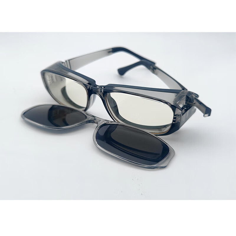 睛米近视湿房镜 一类医疗器械 保湿眼镜 干眼症眼镜 眼睛干涩湿防镜 磨砂黑(近视定制款) 定制近视度数(需联系客服)