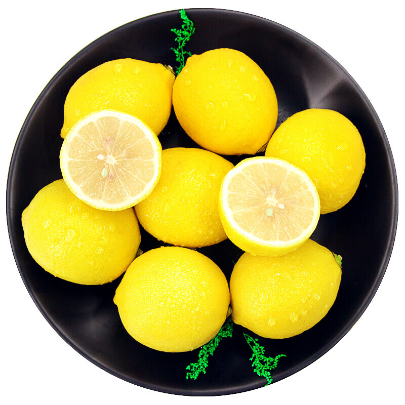 京榴香新鲜柠檬 新鲜水果 当季黄柠檬 5斤整箱/实惠装/净重4.5-4.0斤