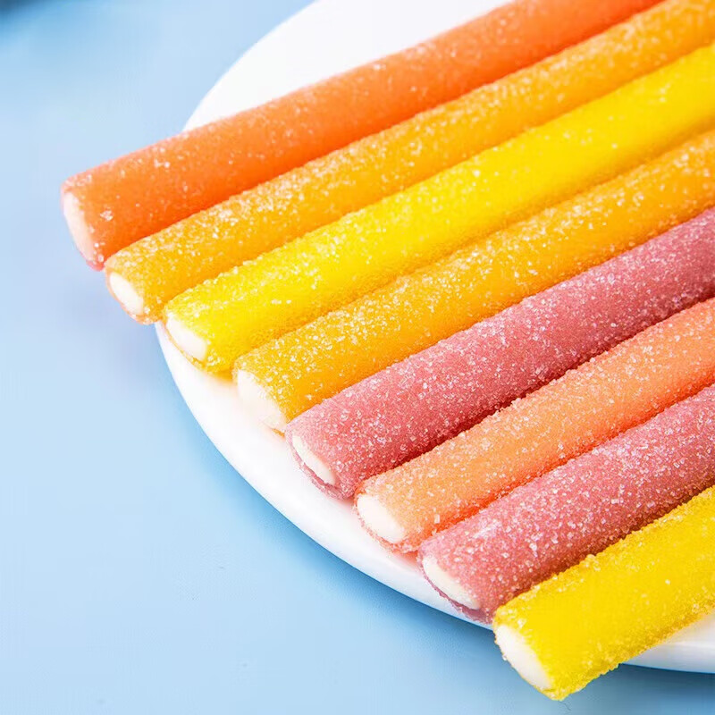 苏墨酸奶棒8090后怀旧软糖凉嘴棒网红零食小吃儿童糖果 混合口味60支