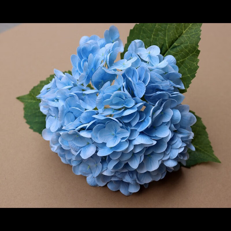 妙如意 仿真花大绣球手感保湿绣球花酒店人造婚礼花艺装饰婚庆假花