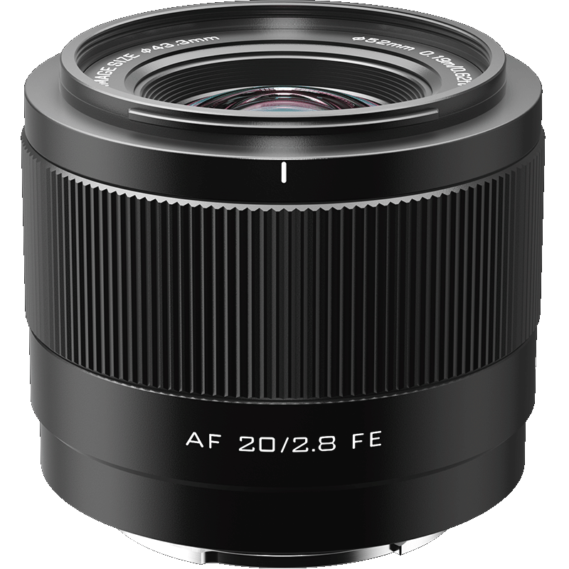 VILTROX 唯卓仕 AF 20/2.8 超广角定焦镜头 索尼FE卡口 52mm