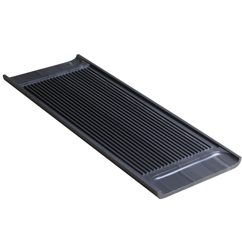 三山堂 紫檀石茶盘 家用简约天然石头整块长条大茶盘托盘功夫茶具