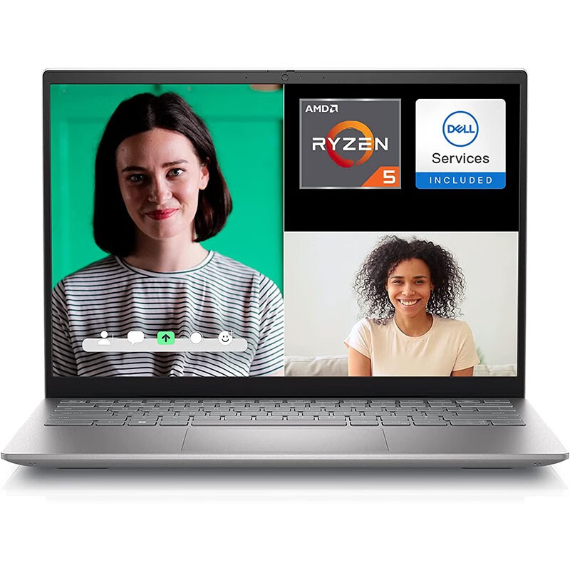 戴尔(dell) inspiron 14 inch 5425 轻薄笔记本电脑14英寸 win10系统