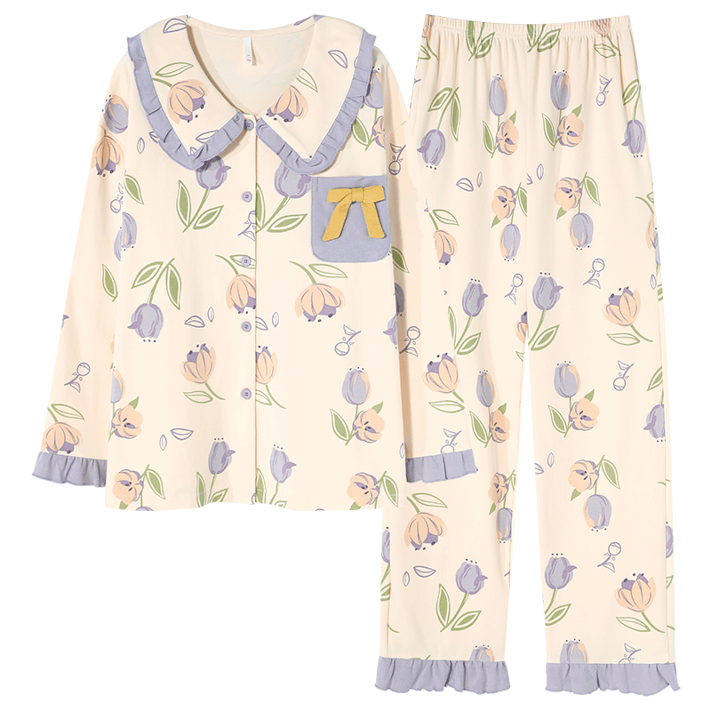 ���ڲ�����è�ˣ�MiiOW������˯��Ůʿ2025�¿��ﶬ��100%ȫ�޳�����⴩���мҾӷ���װ 20946-��ͼ������½��ޡ� XL �Ƽ�����120-140�� 99.8Ԫ