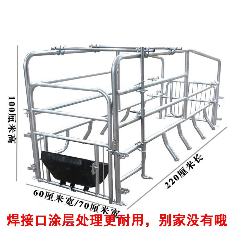 京奇冠定制适配单体个落地式限位栏简易多功能定位栏母猪产床保育两用