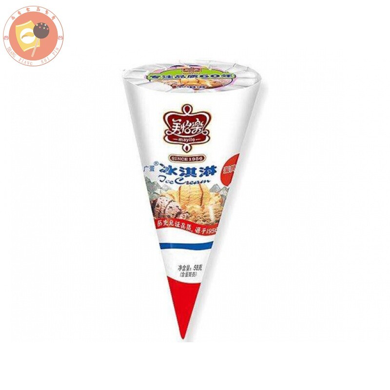 五折美怡乐网红广蛋蛋筒童年甜筒中杯脆宝小时候雪糕冰淇淋湖南广东发
