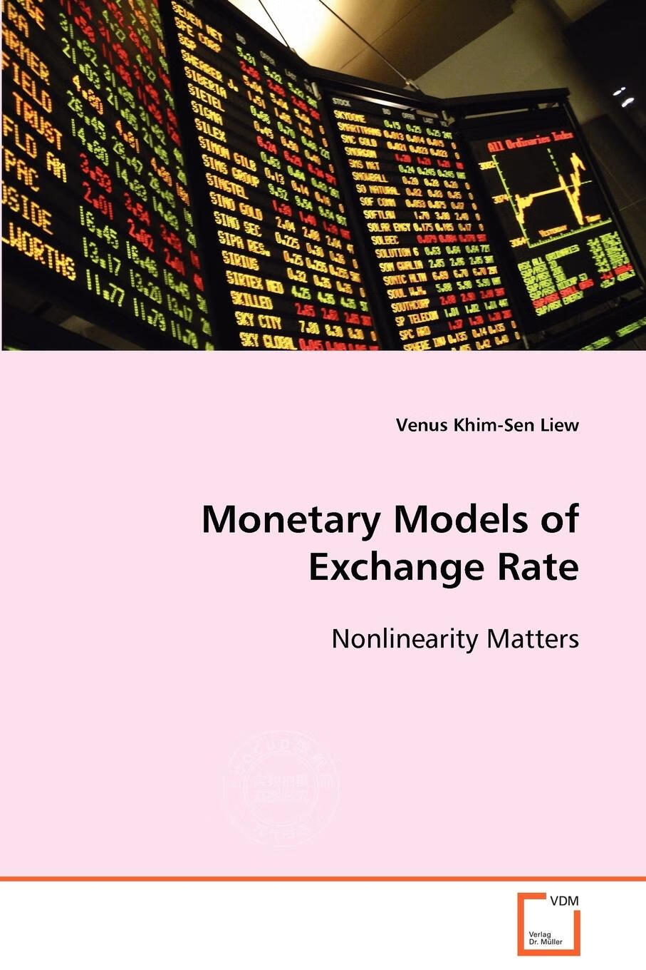 【预售 按需印刷】monetary models of exchange rate  nonlinearity