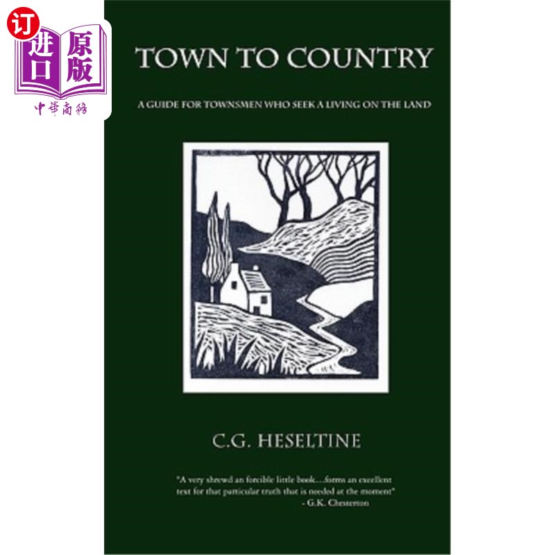 海外直订town to country; a guide for townsmen who seek a living