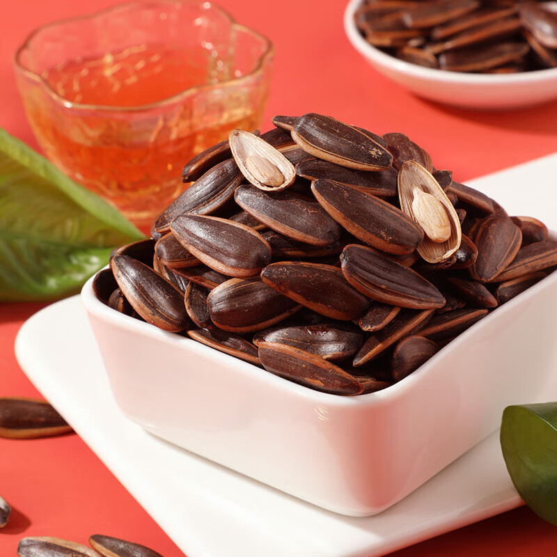 味滋源焦糖瓜子 零食小吃香瓜子葵花籽炒货 干果 焦糖味瓜籽 120g/袋 2袋装