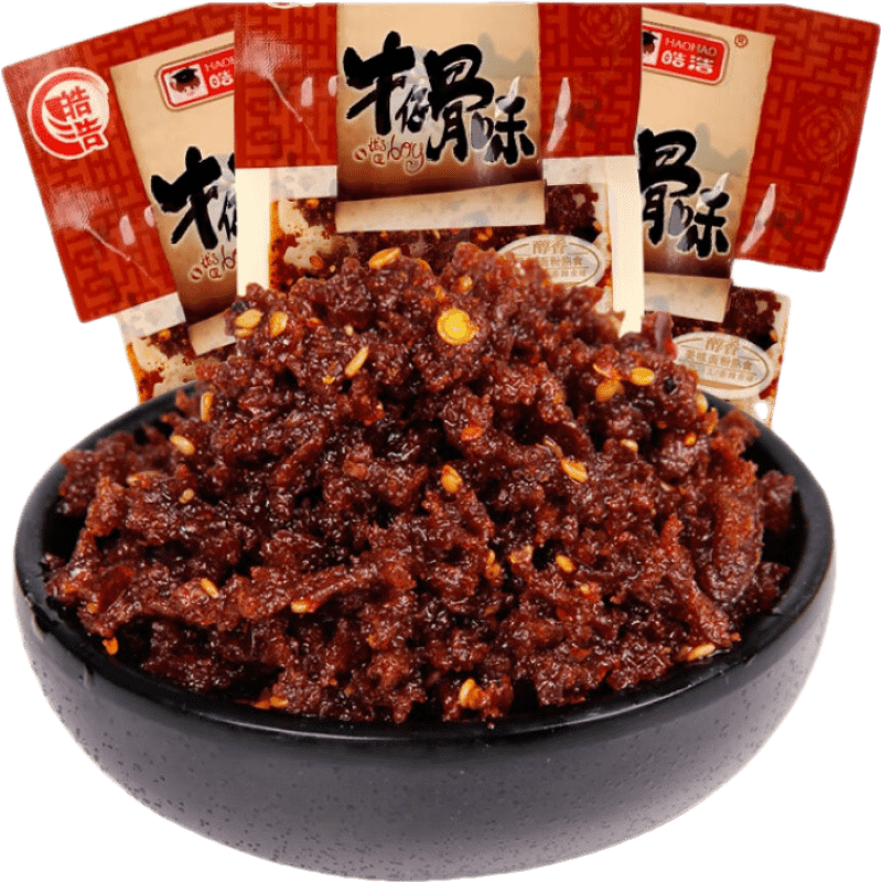 李禧记学雄牛仔骨辣条小时候的零食麻辣儿时90后怀旧皓皓香辣味小 40袋