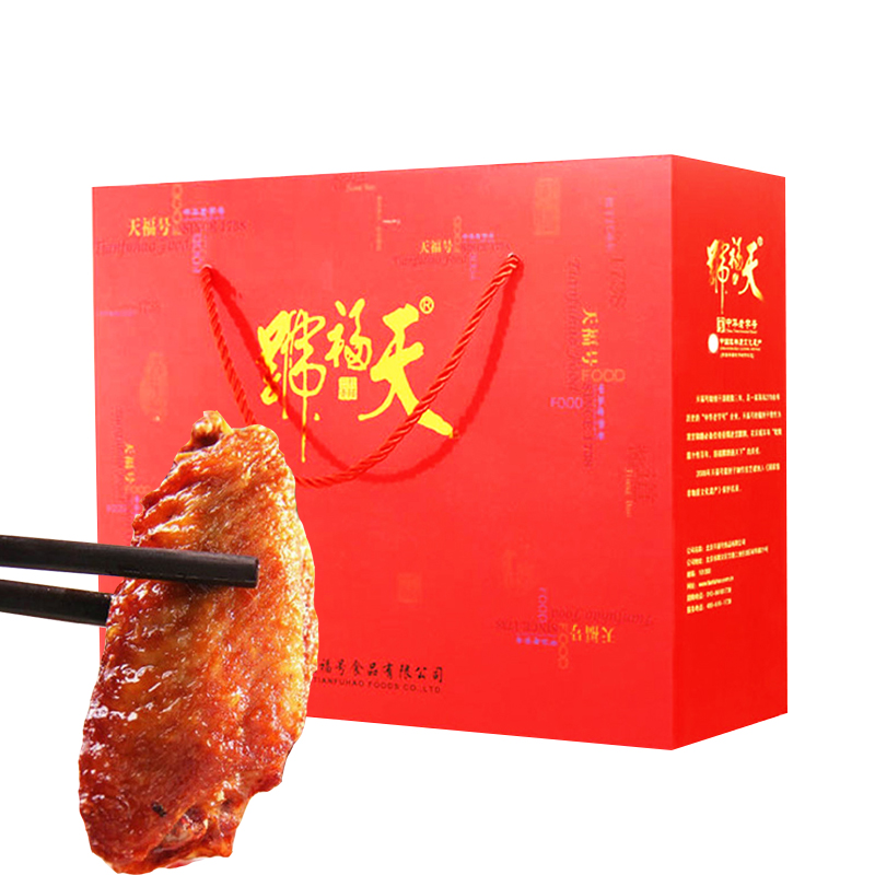 天福号 熟食12袋装含酱肘子大重量北京特产天福鸿运b熟食礼盒3500g