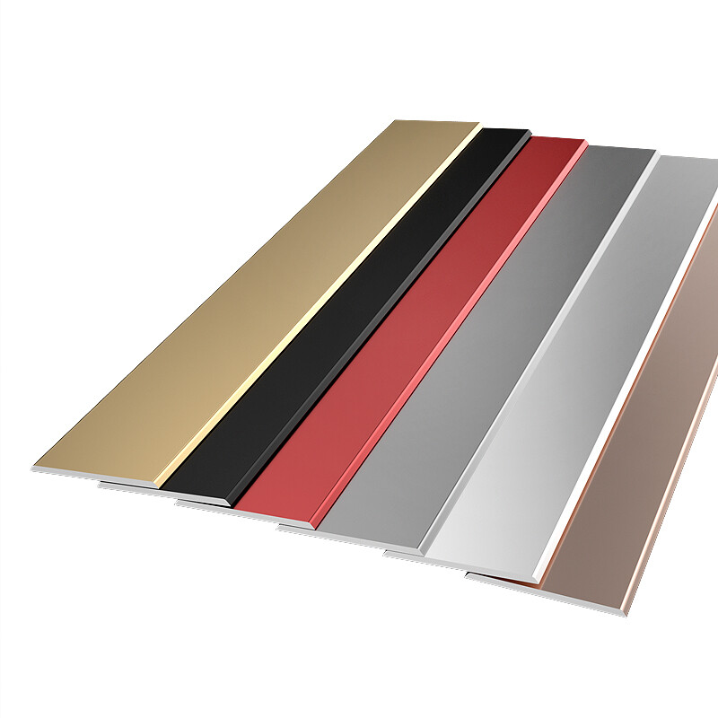 惠利得铝合金一字平板压条收边条不锈钢背景修饰条装饰线条压边条地板