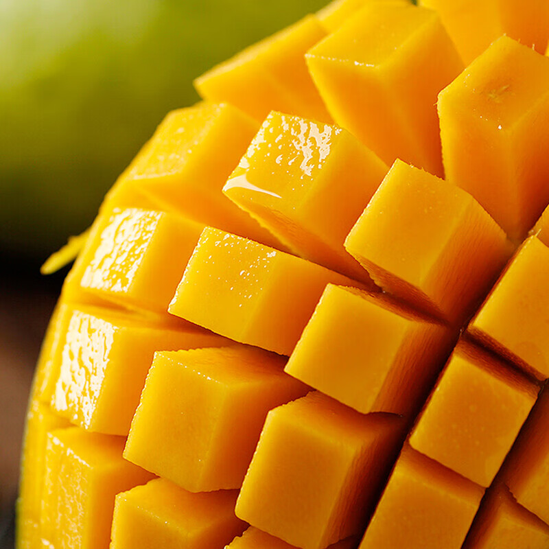 庾丰 海南芒果当季新鲜水果孕妇热带青皮金煌芒果 大青芒现摘 需催熟 5斤(净果4.5斤)甄选果 甄选品质 京鲜直采