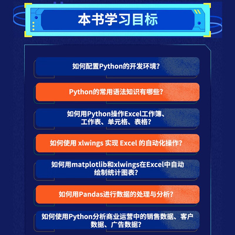 Python+Excel高效办公:轻松实现Python数据分析可视化 更好的数据可视化指南 利用python进行数据分析从入门到进阶 大数据时代数据处理统计分析 数据之道数据结构