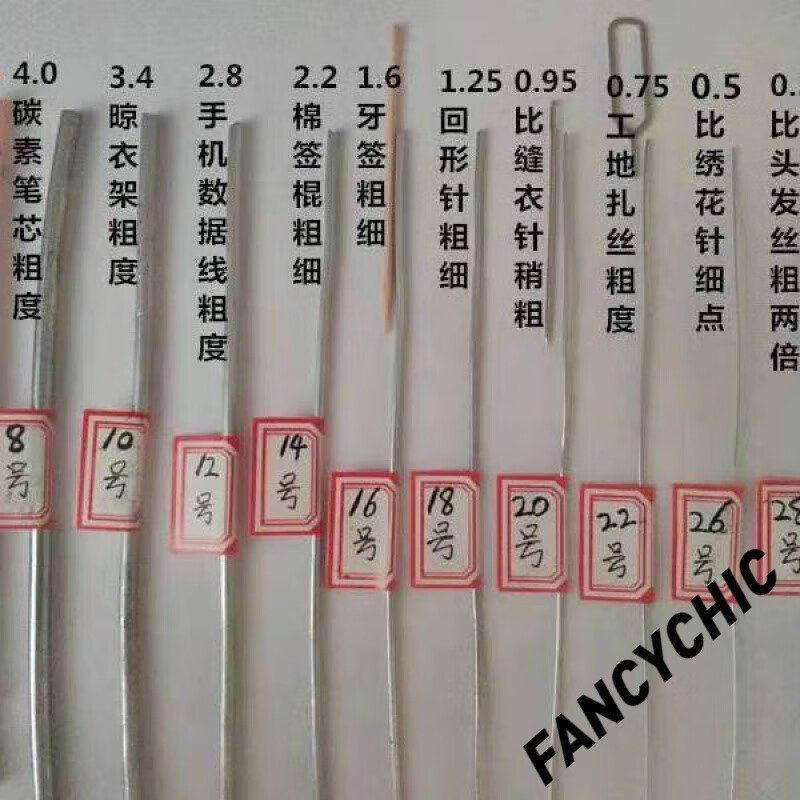 fancychic镀锌防锈铁丝手工diy家用搭大棚挂窗帘晾衣绳建筑工地葡萄架