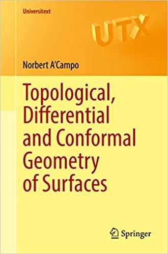 预订 topological, differential and conformal geometry