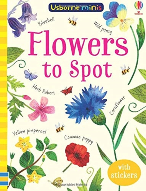 迷你书 儿童花卉科普百科 Mini Books Flowers to Spot进口原版 英文