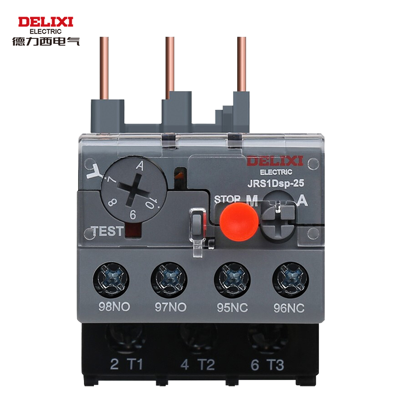 德力西(delixi)电气热过载保护器jrs1dsp热继电器380v三相保护器 jrs1