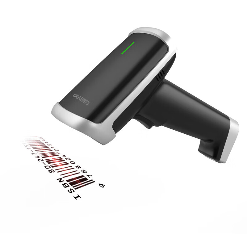 得力(deli) 一二维码扫码枪无线扫描影像式餐饮商超零售仓储快递物流