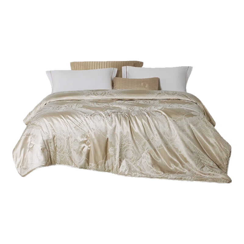 罗莱家纺 蚕丝四季被 金200*230cm 净重4.6斤