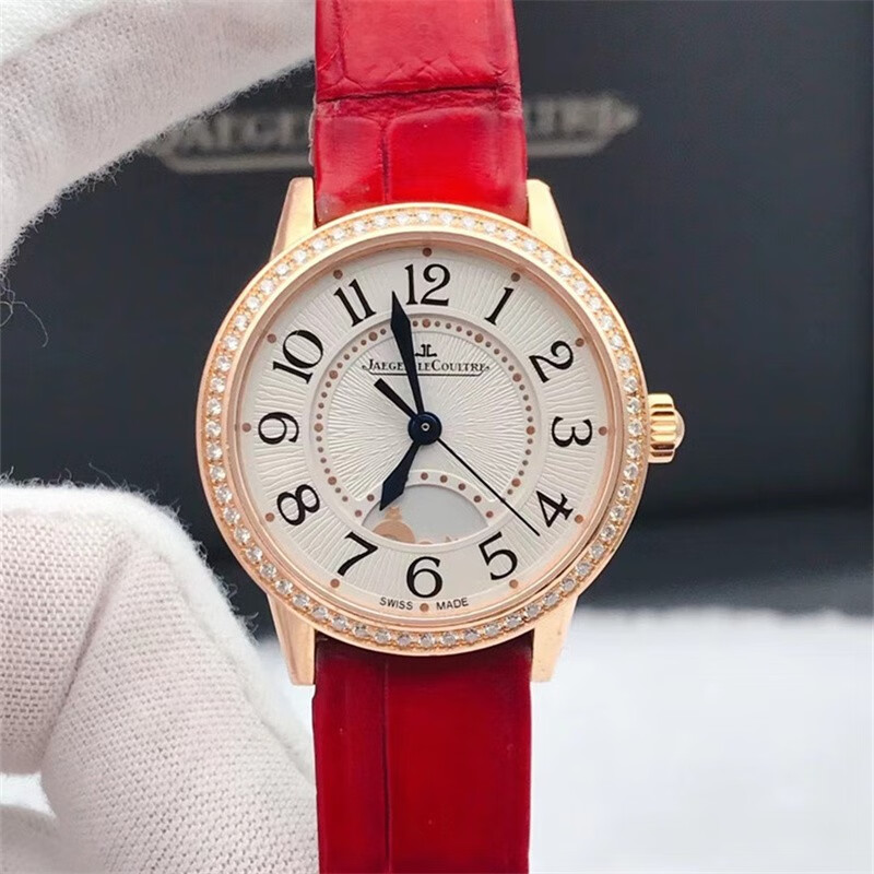 【二手95新】积家约会系列18k金镶钻自动机械女表29mm瑞表二手手表