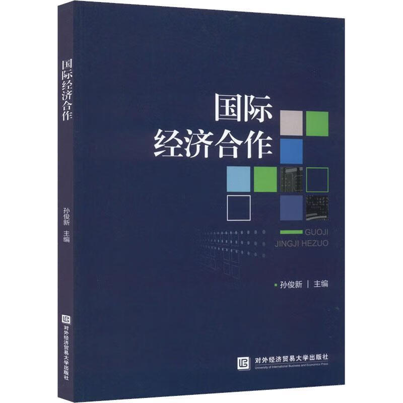国际经济合作孙俊新对外经济贸易大学出版社9787566323125 大中专教材