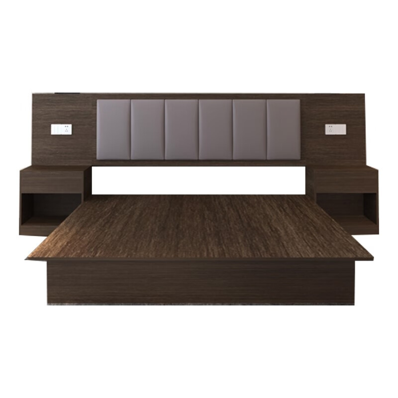 栎湘酒店床定制家具标间全套单人间民宿快捷旅馆度假村专用客房宾馆床