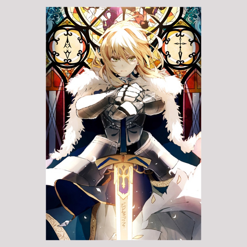 fatesaber 花嫁,fatesaber 1080 狼天影 fate贞德saber/吾王花嫁动漫海报墙贴纸贴画定制学生宿舍装饰