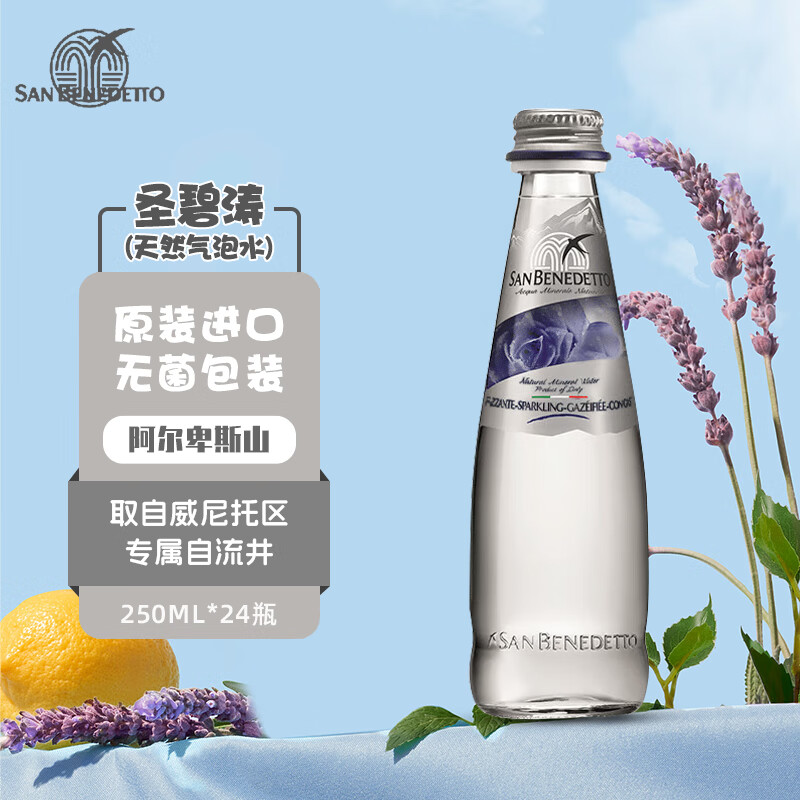 圣碧涛意大利进口  250ML*24瓶 气泡水 整箱装