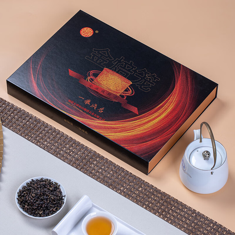 魏荫名茶 安溪铁观音 特级 乌龙茶 浓香型 一举成名 炒米香 礼盒装