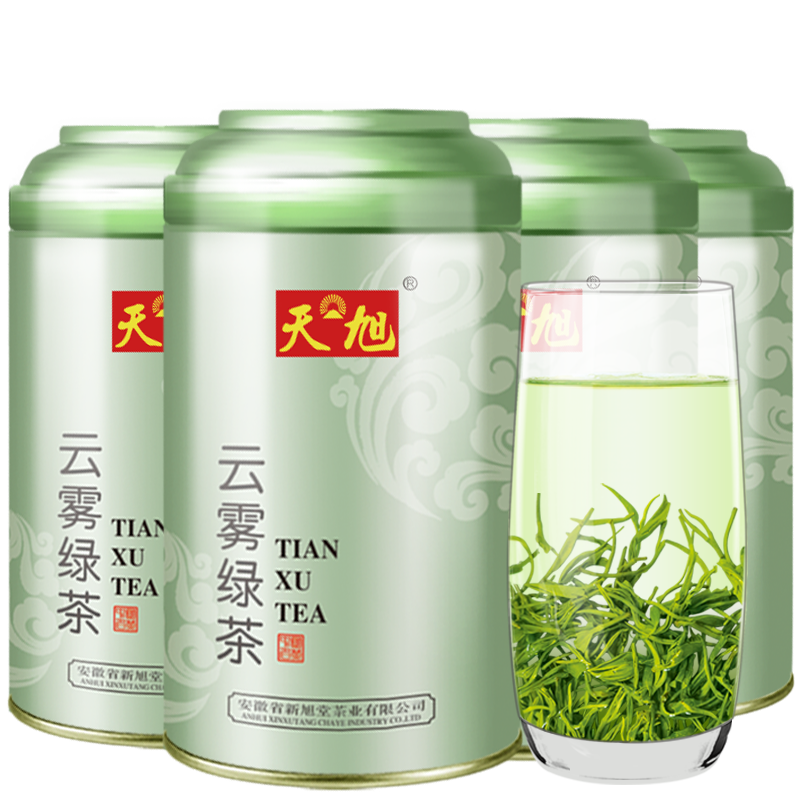 天旭绿茶高山绿茶2023新茶500g，香气优美口感润滑丝滑清香|京东可以看绿茶历史价格吗